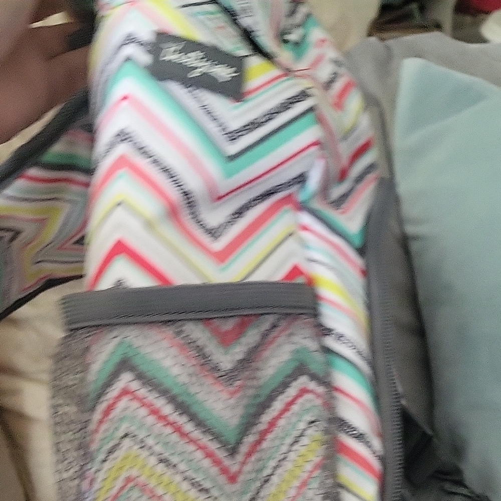 Thirty-One Chevron Stripe Backpack - Picture 8 of 13